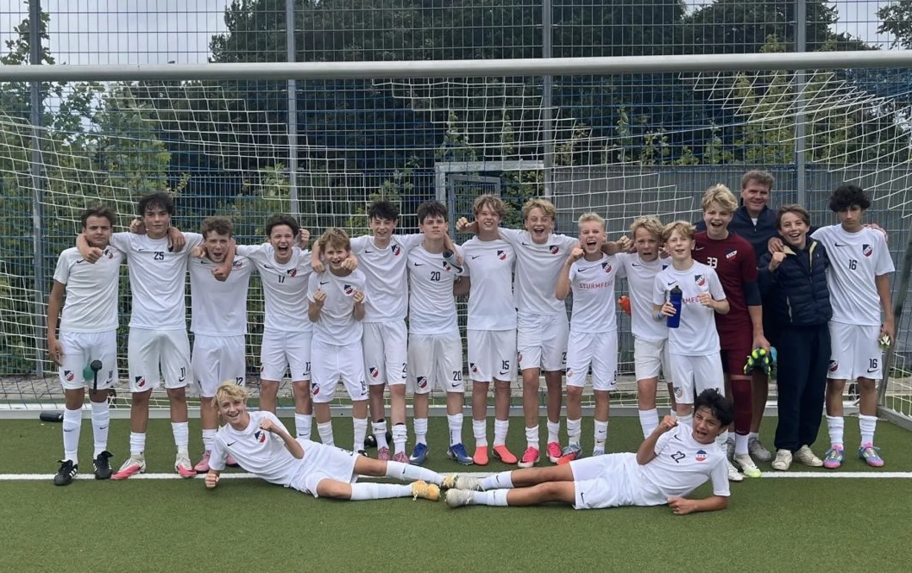 Mannschaftsfoto der 1. C-Jugend